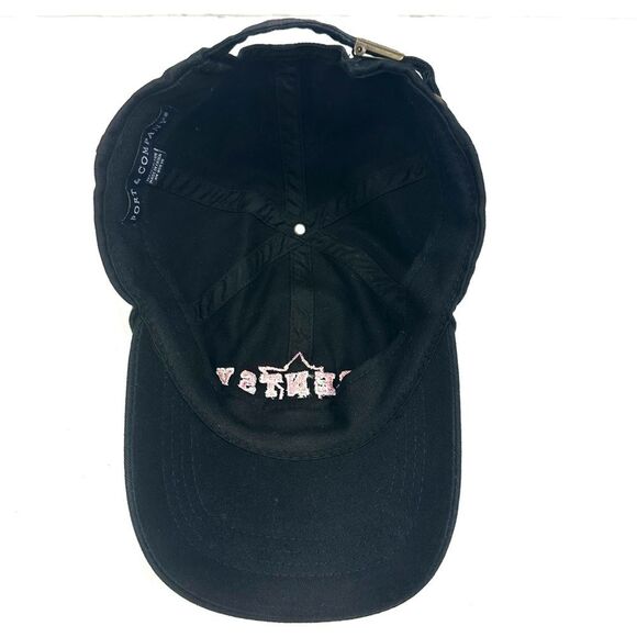 Scentsy Wickless Port & Company Black & Pink Star Baseball Cap/Hat Adjustable - Picture 7 of 9